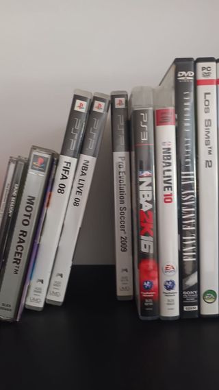 3 juegos ps3 y moto racer ps1