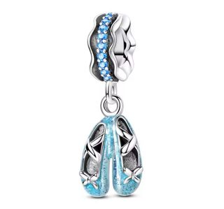 Charm Zapatillas Bailarina Ballet pulsera Pandora 