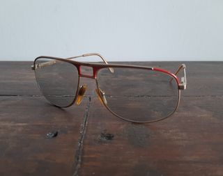 Occhiali da sole Lacoste - rossi e argento