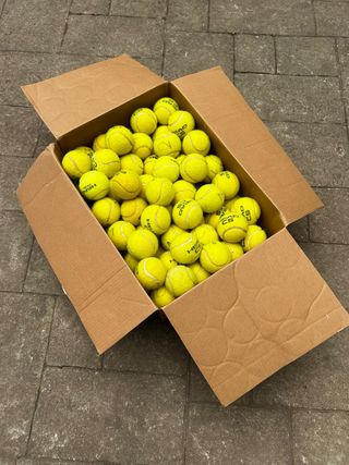 100 Bolas Padel Usadas