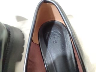 Mocasines Zara negros - plataforma