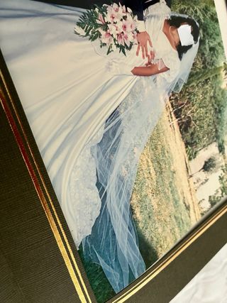 velo  novia Pronovias - blanco con perlita