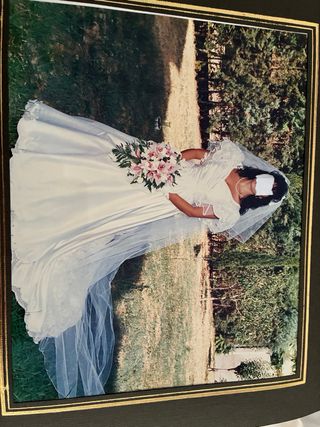 velo  novia Pronovias - blanco con perlita