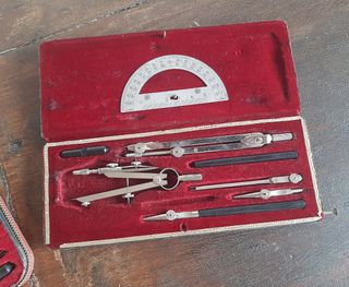 2 Compasso Geometrici Vintage