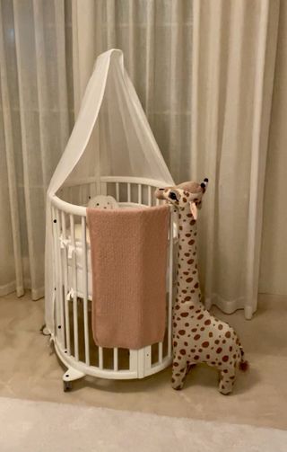 Mini cuna Stokke color blanco - Cuna bebé