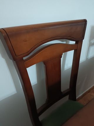 Librería, mesa, sillas, sofás, salón pino