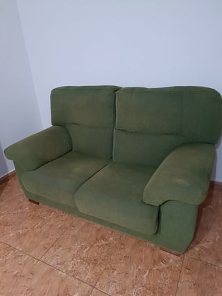 Librería, mesa, sillas, sofás, salón pino