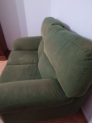 Librería, mesa, sillas, sofás, salón pino