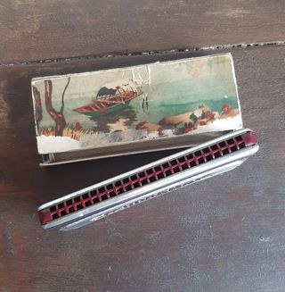 Armonica a bocca Suprema vintage