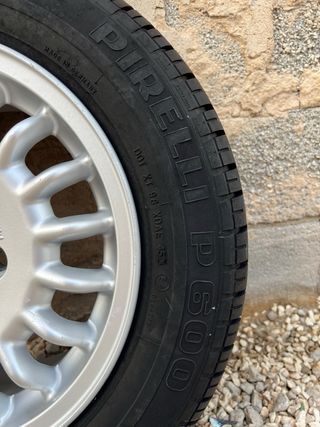 Llanta BMW E36 + Pirelli P6000 205/60/15