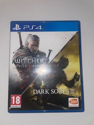 PS4 (PlayStation 4): The Witcher 3 & Dark Souls II
