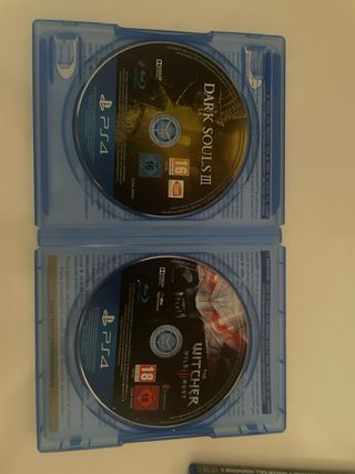 PS4 (PlayStation 4): The Witcher 3 & Dark Souls II