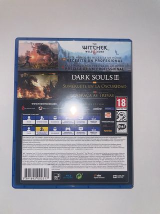 PS4 (PlayStation 4): The Witcher 3 & Dark Souls II