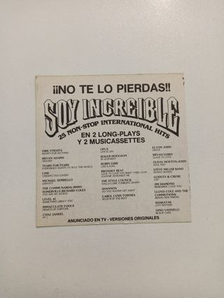 Carátula vinilo Monstruo total