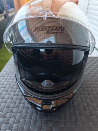 Casco moto Nolan carbono