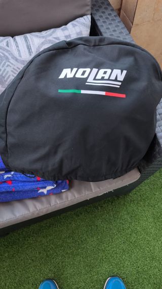 Casco moto Nolan carbono