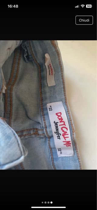 Shorts jeans chiari