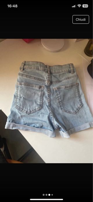 Shorts jeans chiari