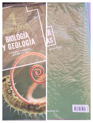 Libro de 1  de bachillerato biología geología
