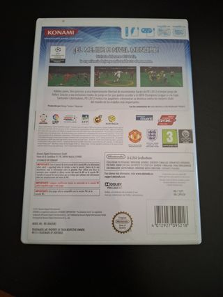 PES 2012 Pro Evolution Soccer Wii