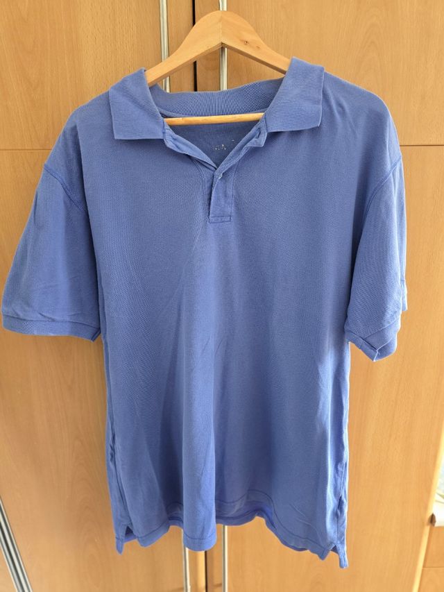 Polo azul hombre XXL - 48-58