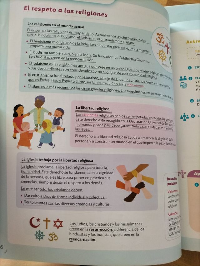 RELIGION CATOLICA 5 PRIMARIA CONSTRUYENDO MUNDOS