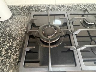 Placa vitrocerámica a gas 3 fuegos