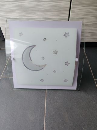 Lámpara infantil estrellas luna