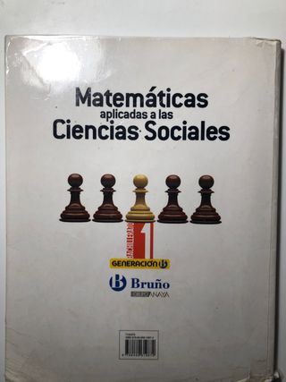 Generación B Matemáticas Aplicadas a las Cienci...