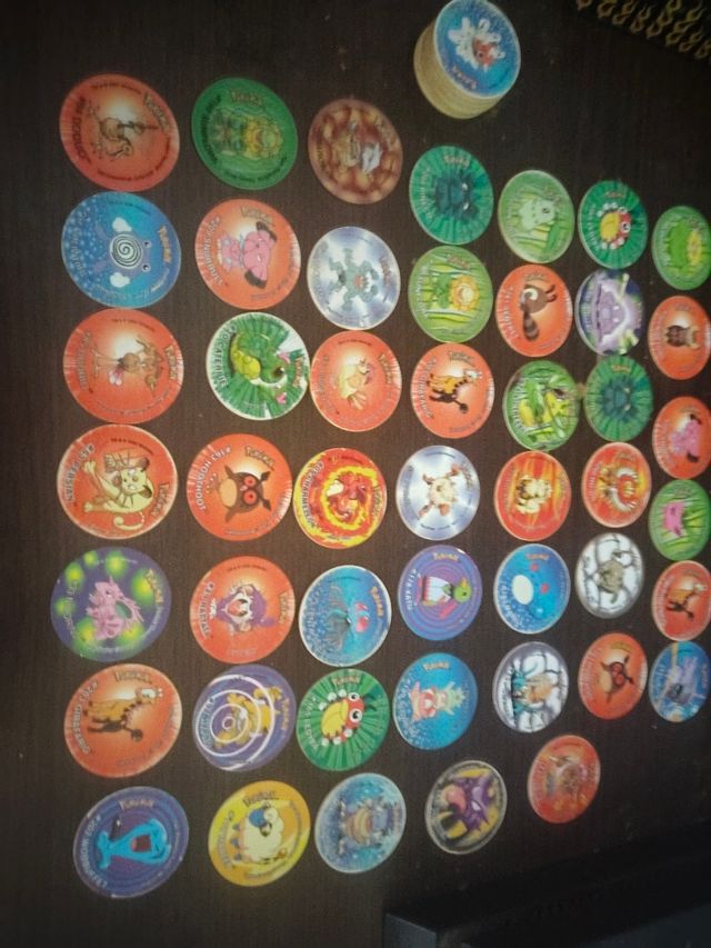 Lote de tazos Pokemon (ZONA VINTAGE)