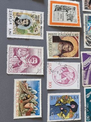 23 Francobolli Italia Vintage