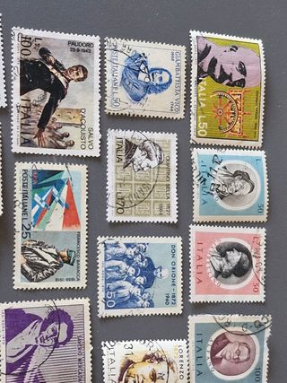 23 Francobolli Italia Vintage