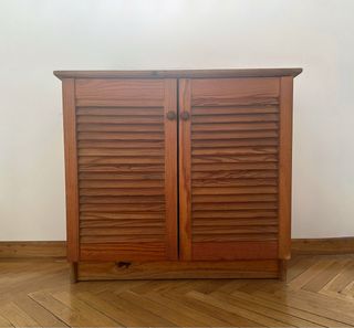 Mueble entrada madera pino macizo. Cómoda. 