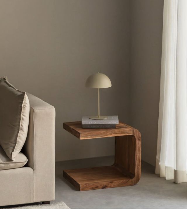 Tavolo laterale Sklum - Legno di acacia