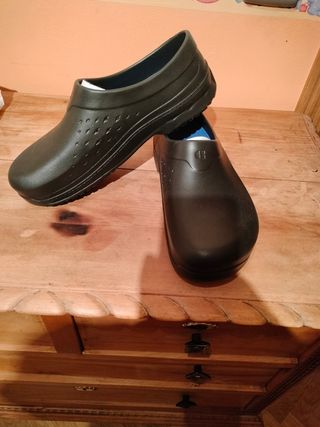 Zapatos trabajo negros - Talla 44
