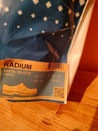 Zapatos trabajo negros - Talla 44