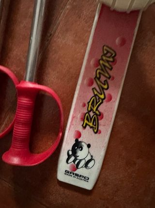 Esquís bebé Panda Gaspo - Usados una sola vez