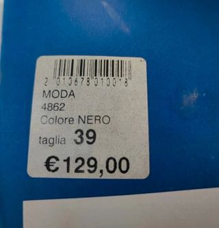 Stivali in pelle neri