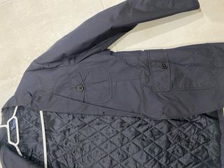 Gabardina Massimo Dutti azul M