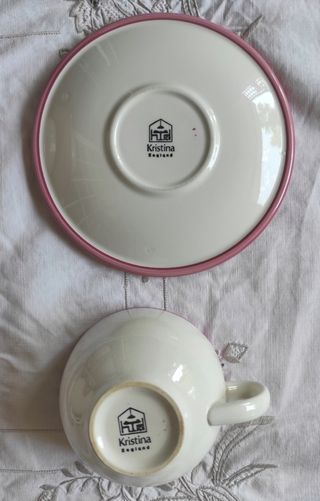 Set 4 tazze da thè England 