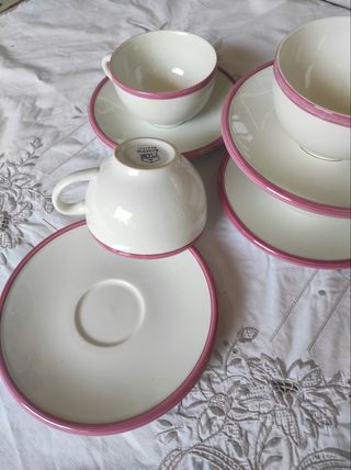 Set 4 tazze da thè England 