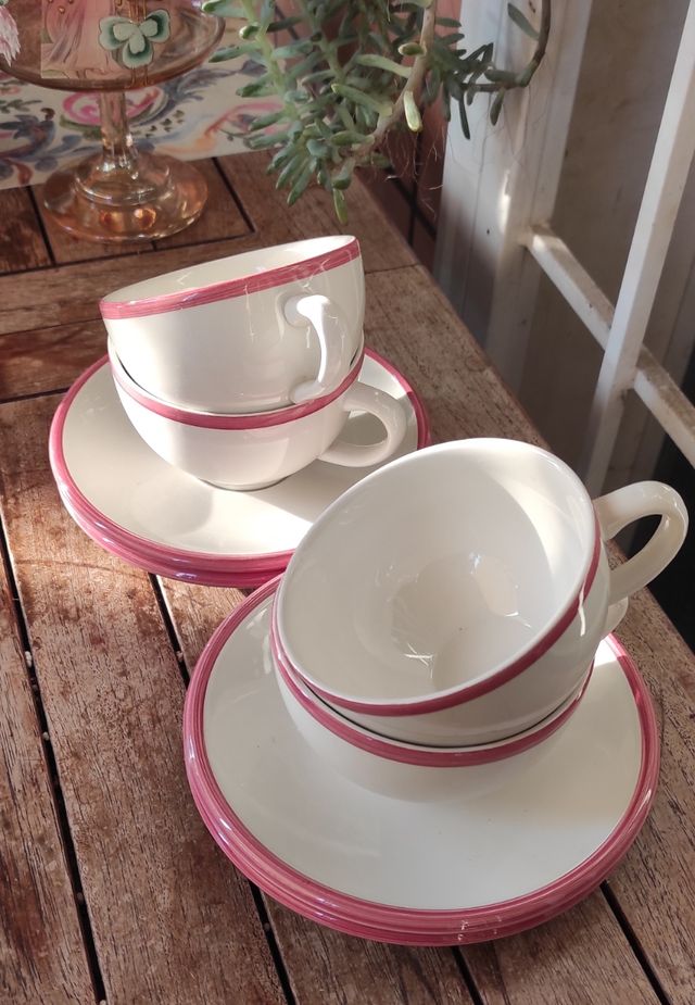 Set 4 tazze da thè England 