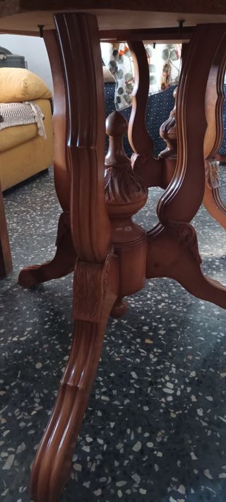 Mesa Comedor Madera - Cristal