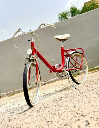 Bici Vintage Peugeot Rossa