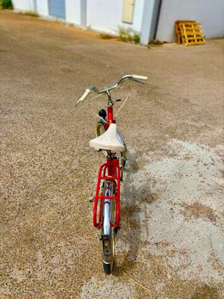 Bici Vintage Peugeot Rossa