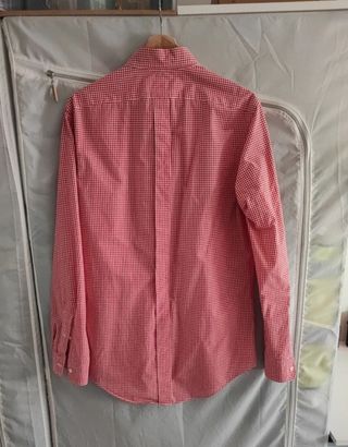 Camisa cuadros Polo Ralph Lauren roja y blanca 