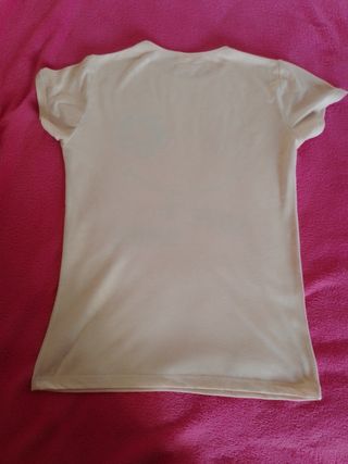Camiseta beige talla M - sonrisa