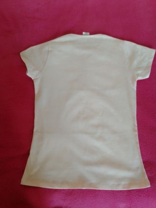 Camiseta beige talla M - sonrisa