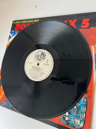 Disco de vinilo de Bolero mix Raúl Orellana