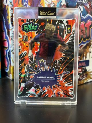 Cromo Rookie Lamine Yamal colección Splat 3/10